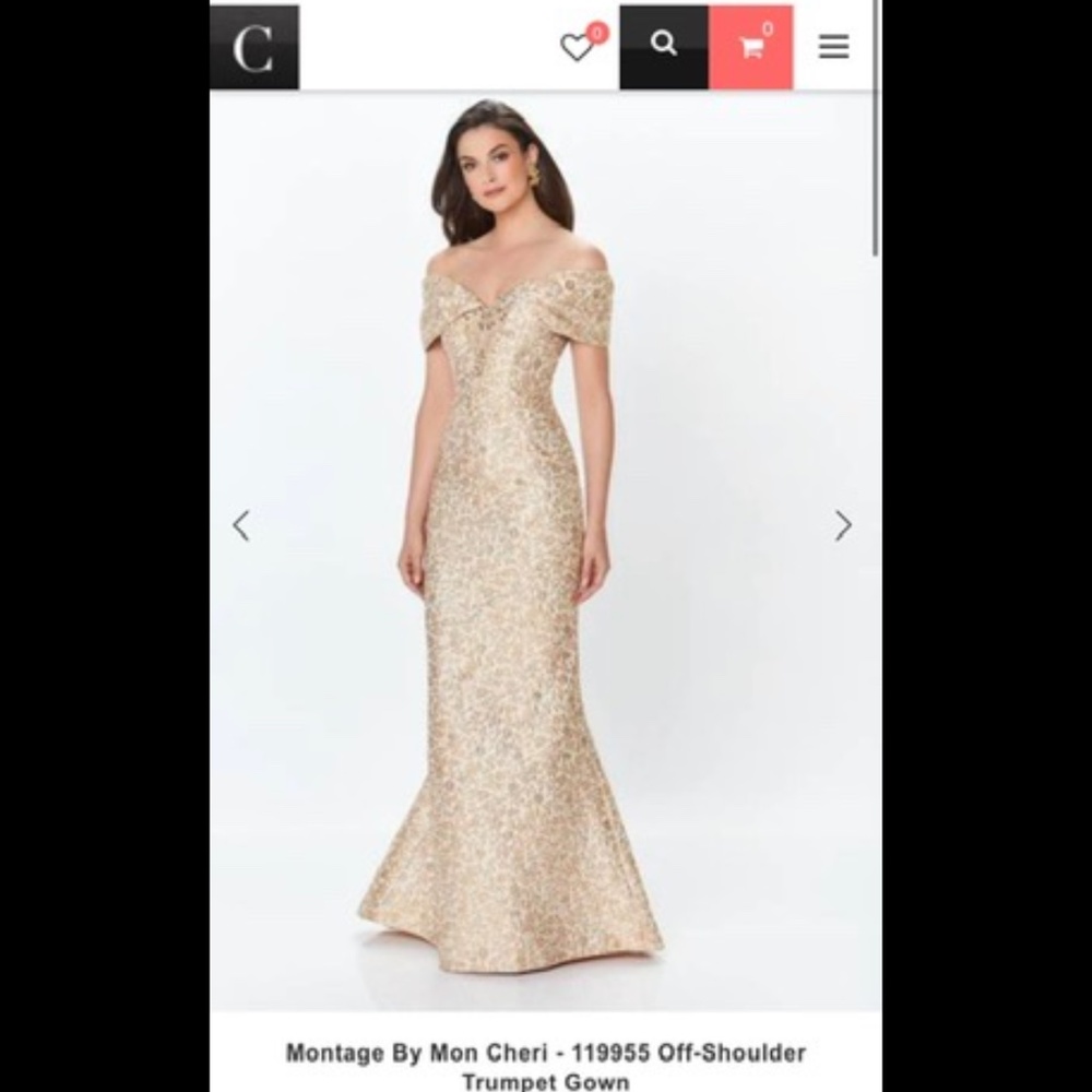 Montage by Mon Cheri Mother of the bride dress